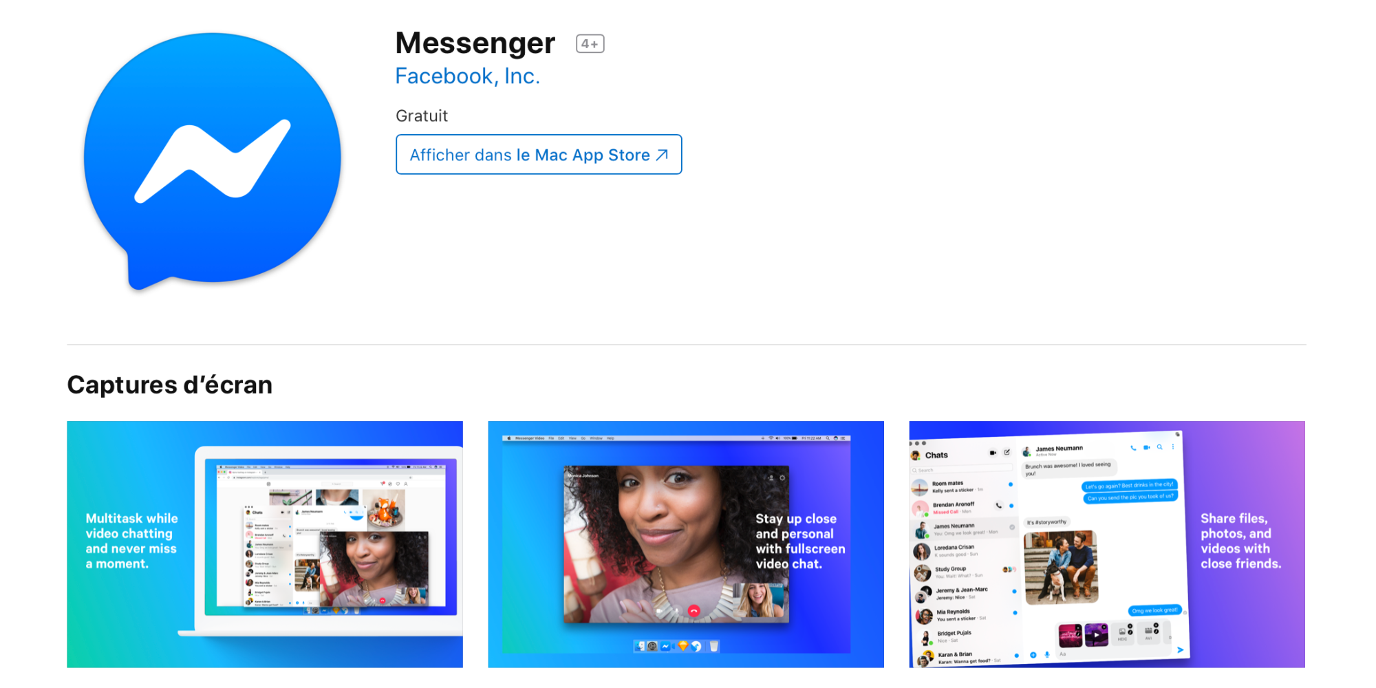 Can yo download messenger on mac books